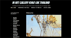 Desktop Screenshot of paintingsinthailand.com
